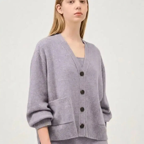 [BUNJANG] The Cashmere Lounge Cardigan / 더 캐시미어 라운지 가디건