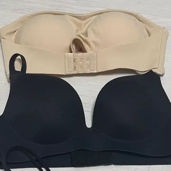 [BUNJANG] S Beige Off-Shoulder Bra / 새상품> [S] 베이지 오프숄더 브라
