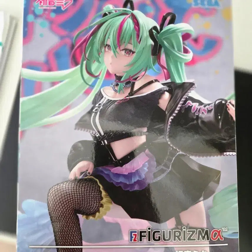 [BUNJANG] Sega Hatsune Miku Punk Version Figure / 세가 하츠네 미쿠 펑크 피규어