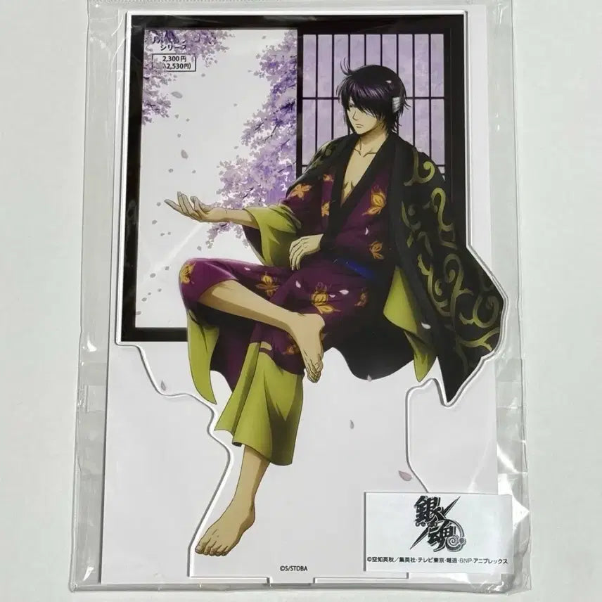 [BUNJANG] Gintama Shinsuke Takasugi Cherry Blossom Window Acrylic Stand / 은혼 타카스기 신스케 코스파 벚꽃 창문 아크릴