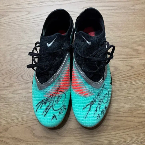 [BUNJANG] Nike Phantom Elite FG Soccer Cleats - Ki Sung-yueng Autographed / 나이키 축구화 팬텀 엘리트 FG 기성용 싸인 축구화