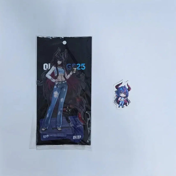 [BUNJANG] Lee Hwan GS25 Collaboration Shin-ku Acrylic Stand + Sticker + Game Coupon Code + Hatoor Photocard / 이환 gs25 콜라보 신쿠 아크릴+스티커+편의점타이쿤 쿠폰코드+하토르포카