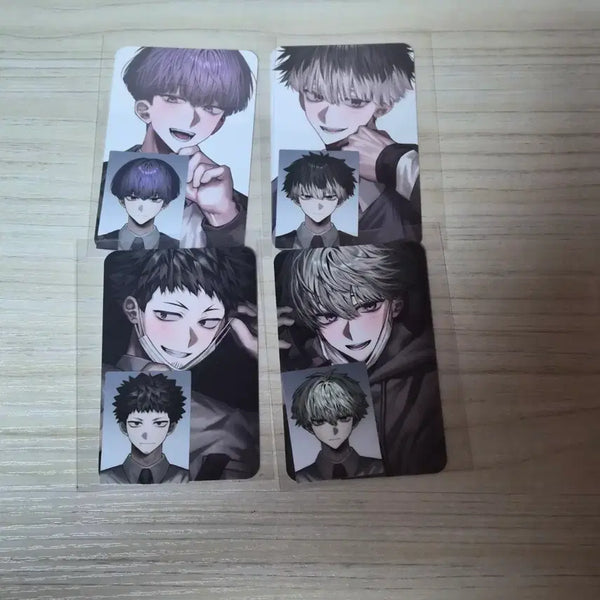 [BUNJANG] Kaiju No. 8 Narumi Soldier Dog Tag & Photocard Bundle Set / 괴수8호괴팔괴8 비공굿 포카 증사 나루미 군번줄 일괄