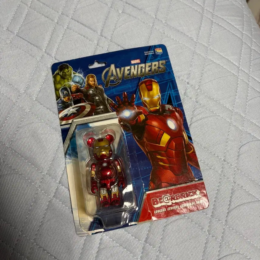 [BUNJANG] Avengers Iron Man Be@rbrick 100% / 어벤져스 아이언맨 베어브릭 100%