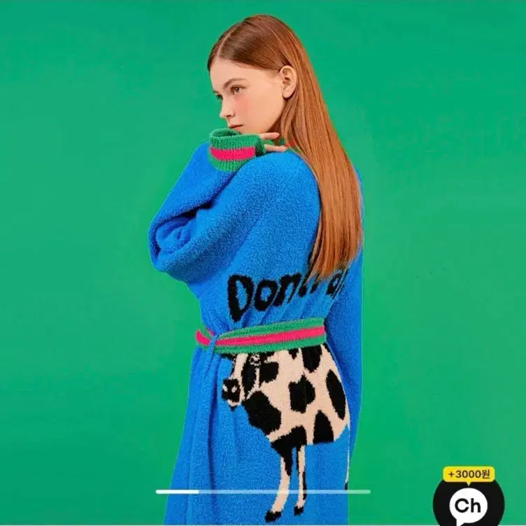 [BUNJANG] Wiggle Wiggle Lounge Robe / 위글위글 라운지로브