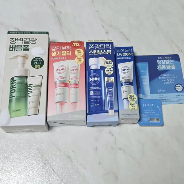 [BUNJANG] Park Jihoon MakePrem Bubble Cleanser Set / 할인가) 박지훈 메이크프렘 버블 클렌저 클렌징폼,선세럼 선크림,앰플 판매
