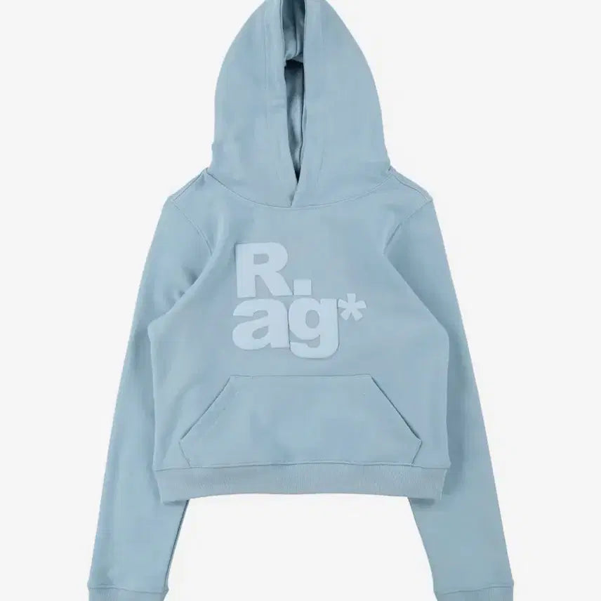 [BUNJANG] The Coldest Moment (TCM) Rag Hoodie - Sky Blue / 더콜디스트모먼트 TCM rag hoodie (sky blue)
