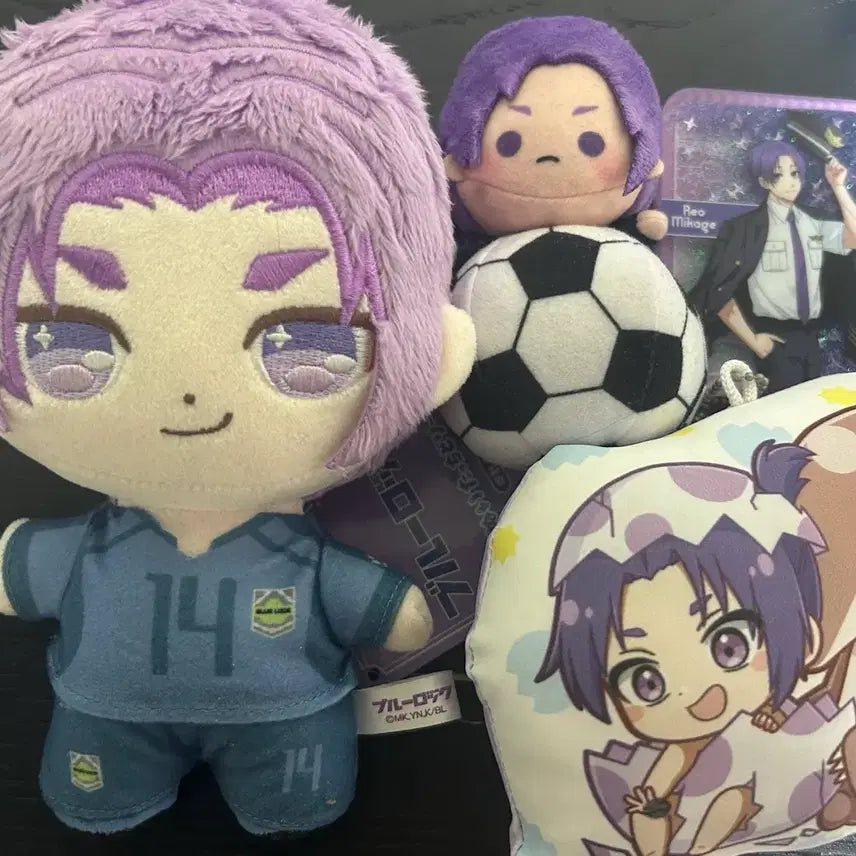 [BUNJANG] Blue Lock Isagi Yoichi Nui Doll Bundle Set / 블루록 레오 누이 일괄판매