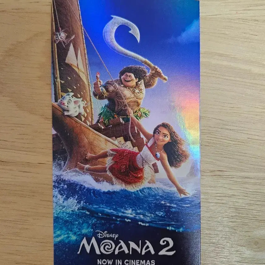 [BUNJANG] Moana 2 Original Ticket / 모아나2 오리지널 티켓 오티