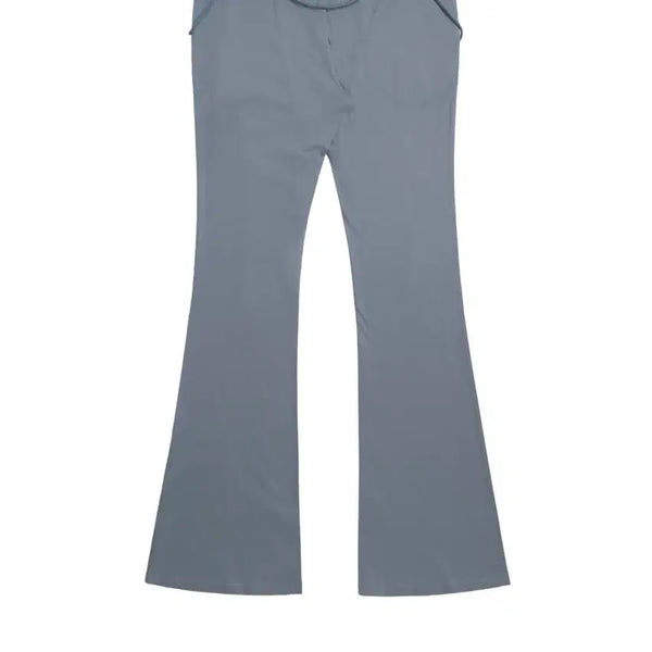 [BUNJANG] ohsus i:e Fluid Bootcut Pant 01 Stone Blue / 오호스 i:e Fluid Bootcut Pant 01 Stone Blue