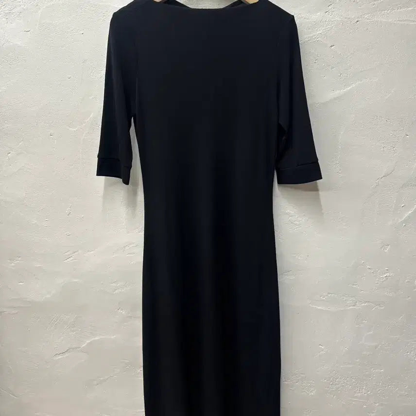 [BUNJANG] DECO Women's Half-Sleeve Dress Black / 상태최상) 데코 여 원피스 블랙/인견혼방/반팔 55