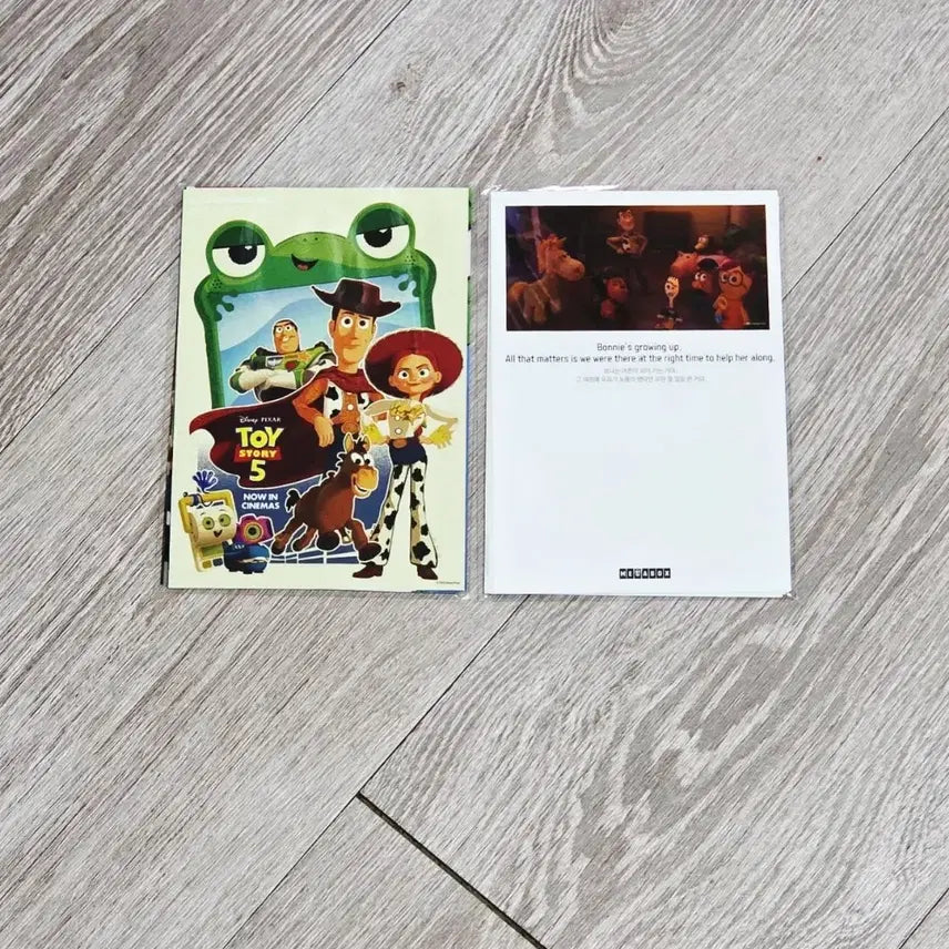 [BUNJANG] Toy Story Deco Pack Postcard Set Bundle / 2세트일괄) 토이스토리 데코팩 엽서 세트
