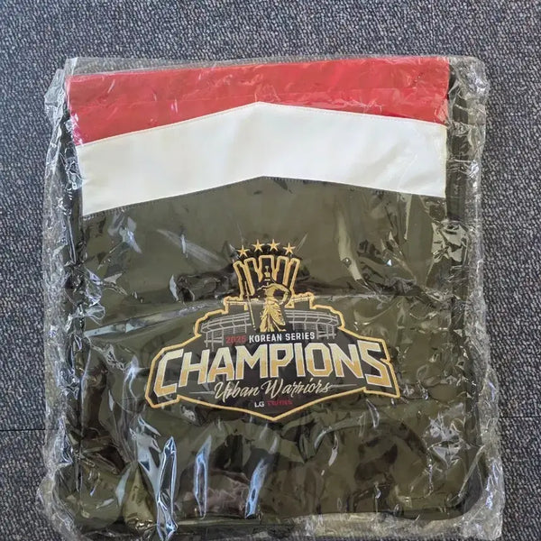 [BUNJANG] LG Twins Unified Championship Velour Gym Sack / 엘지트윈스 통합우승기념 유광짐색