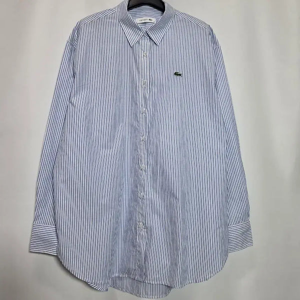 [BUNJANG] Lacoste Cotton Relaxed Fit Shirt Women's / 라코스테 코튼 릴렉스핏 셔츠 여성