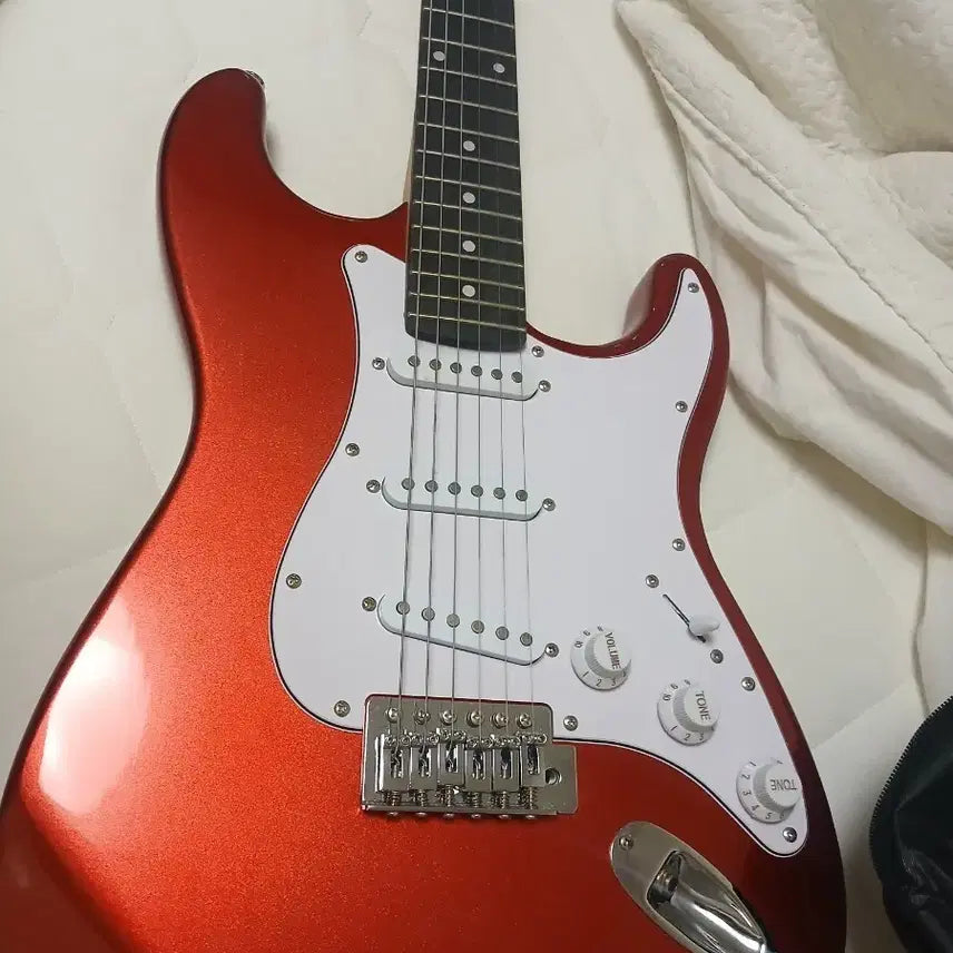 [BUNJANG] Red Gloss Electric Guitar / 레드유광 일렉기타