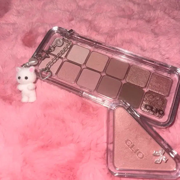 [BUNJANG] Clio Pro Eye Palette Air Rose Connect + Essential Blush Tab / 미사용) 클리오 프로 아이 팔레트 에어 로즈커넥트+에센셜 블러쉬 탭