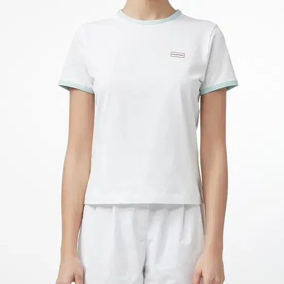 [BUNJANG] Hunter Play Jersey Ringer T-Shirt Ivory / 헌터 플레이 저지 링거 티셔츠 아이보리
