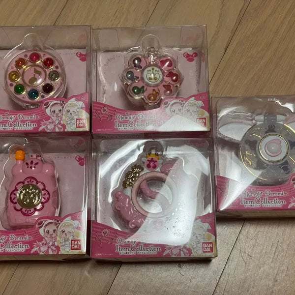 [BUNJANG] Magical Doremi Item Collection Set (5 Types, Sealed) / [미개봉] 꼬마마법사레미 아이템 컬렉션 5종 일괄