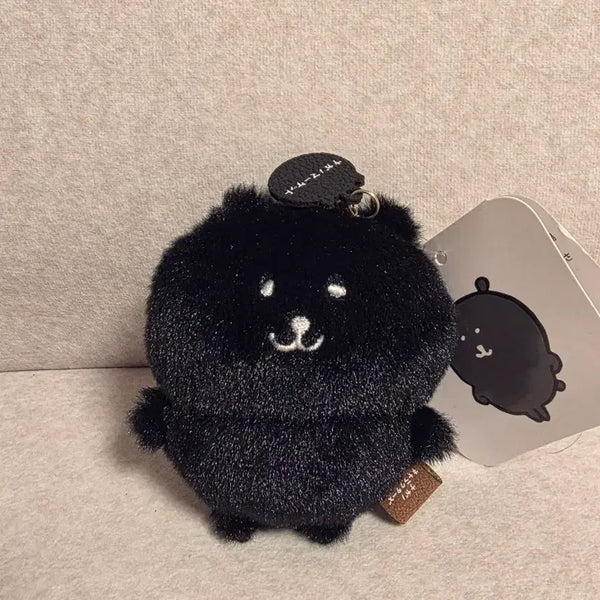 [BUNJANG] Damgom Jokkkom Munjakwi Color Gom Keyring (Black) / 새상품) 담곰이 농담곰 먼작귀 나가노 키링 컬러곰 검정