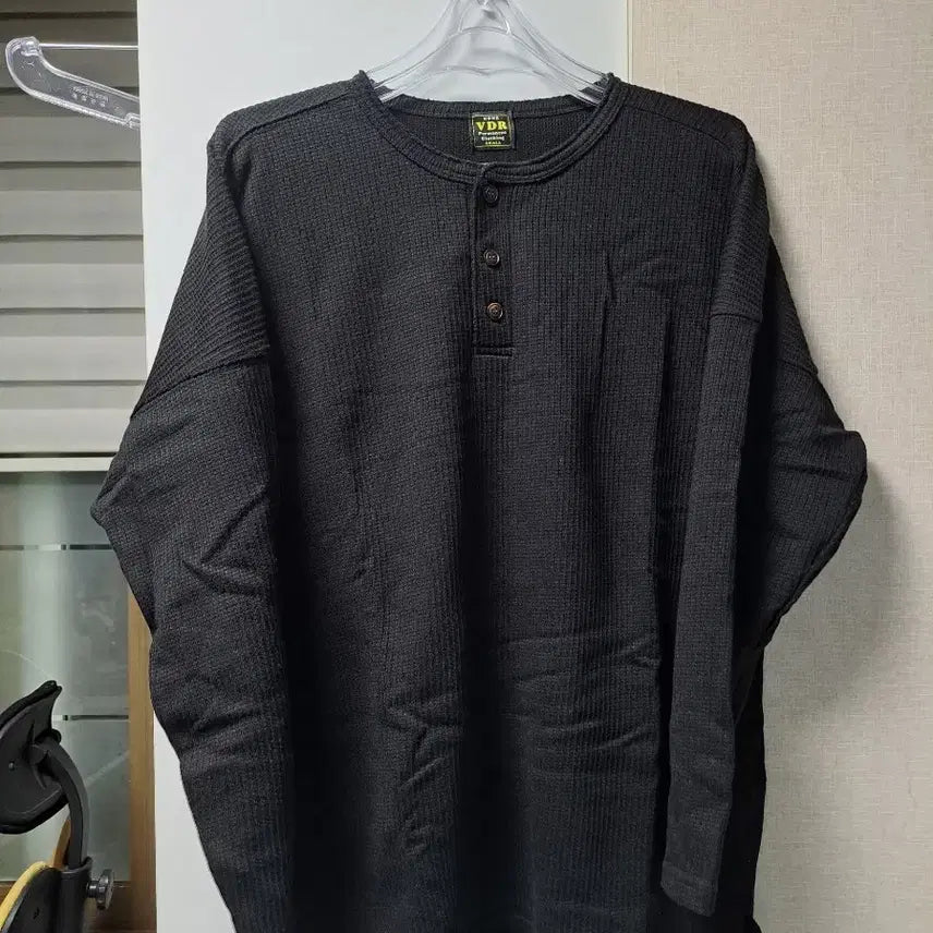 [BUNJANG] VDR Henly Neck Long Sleeve S / VDR / 비디알 헨리넥 긴팔 S