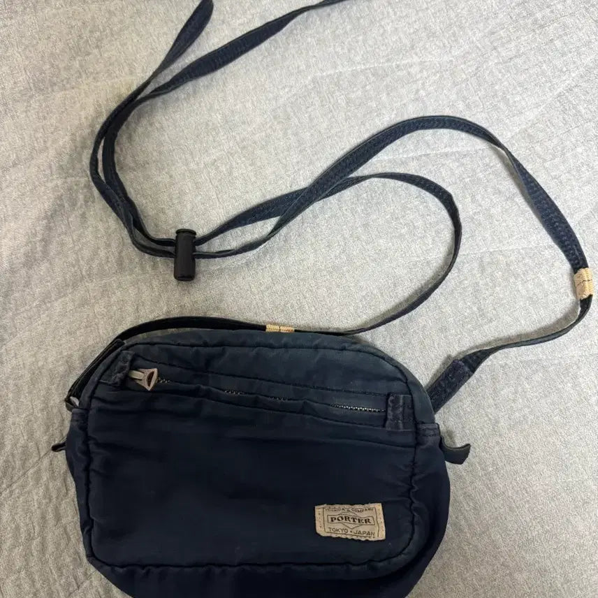 [BUNJANG] Porter Smoky Pouch Navy / 포터 스모키 파우치 네이비
