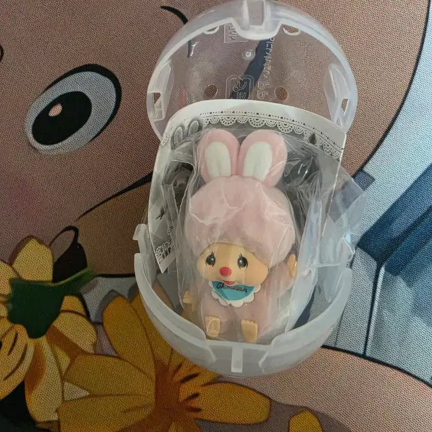 [BUNJANG] Monchhichi Flocking Figure Chimu-tan / (정품)몬치치 플로킹 피규어 가챠 치무탄