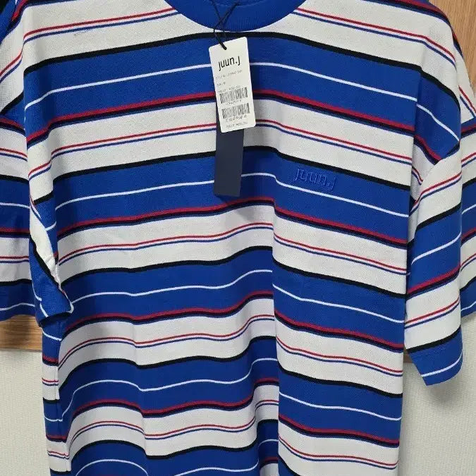 [BUNJANG] Juun.J 26SS Stripe Short-Sleeve T-Shirt Size M / 준지 / 26ss 스트라이프 / M