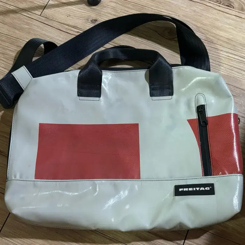 [BUNJANG] Freitag F201 Moss Red Messenger Bag / 프라이탁 모스 레드