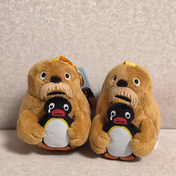 [BUNJANG] Pingu Monk Seal Plush Keychain Pingu / 새상품) 핑구 바다코끼리 인형 키링  핑가