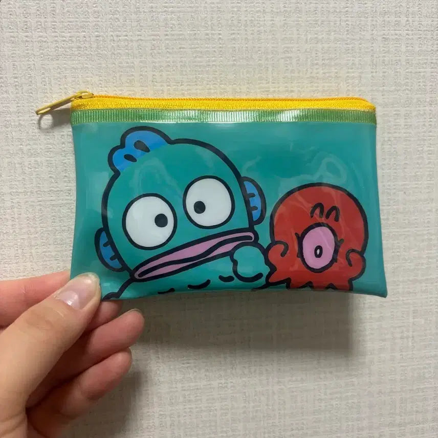 [BUNJANG] Hangyodon PVC Mini Flat Pouch / 한교동 pvc 플랫파우치
