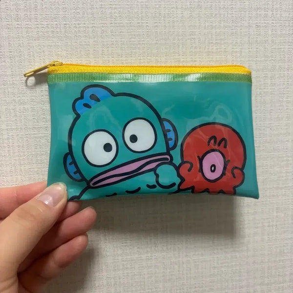 [BUNJANG] Hangyodon PVC Mini Flat Pouch / 한교동 pvc 플랫파우치