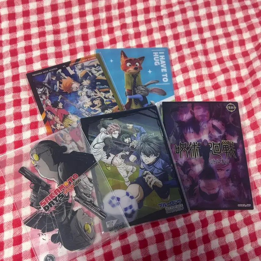 [BUNJANG] Anime Clear Card Box Special Edition Set / 애니메이션 클리어 카드 박스 특전