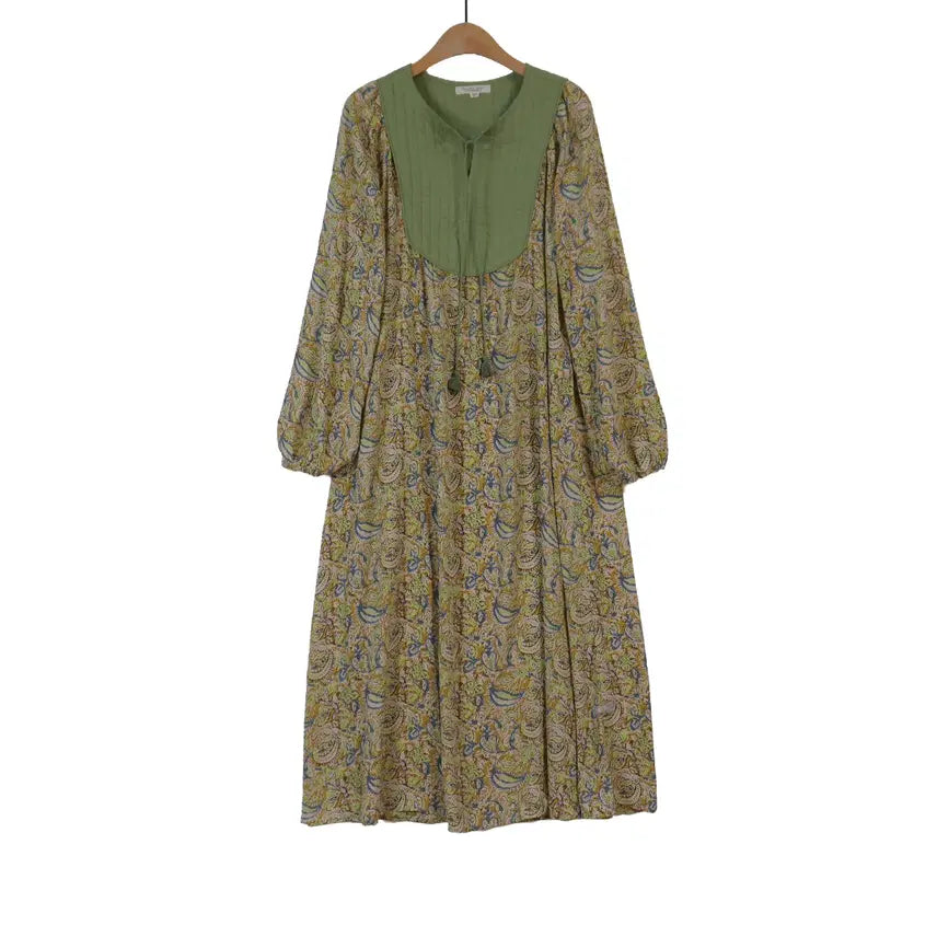 [BUNJANG] Thursday Island Paisley Long Dress / Thursday Island 페이즐리 롱원피스 S 보헤미안 태슬 원피스