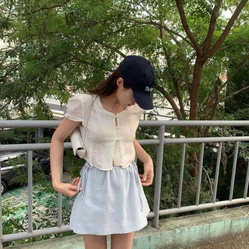 [BUNJANG] Lazy Society Shell Skirt Pants / 레이지샵 shell sk pt 스커트팬츠