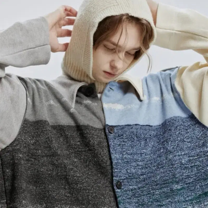 [BUNJANG] Wavy ness Exclusive Bamba Da Cardigan / 웨이비니스 익스클루시브 밤바다 가디건