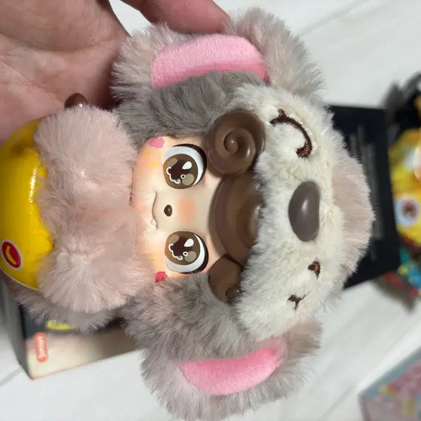 [BUNJANG] Qkidz Monkey Hedgehog Plush / 큐키드 원숭이 고슴도치