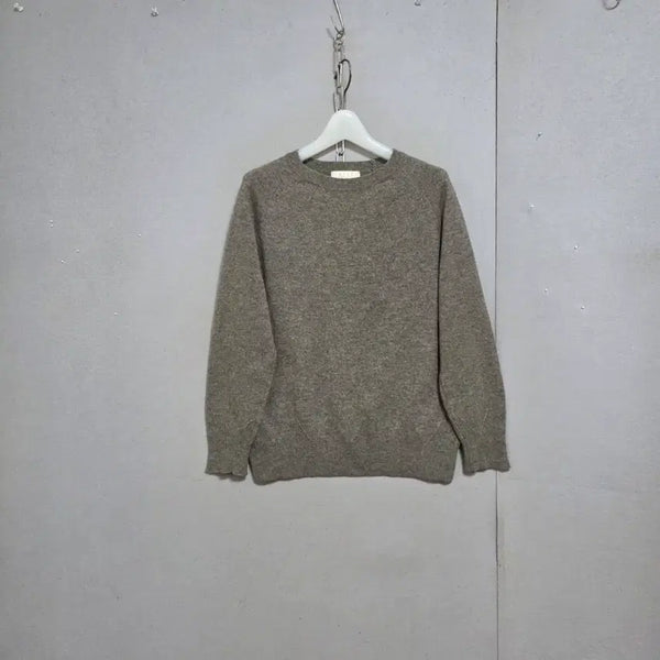 [BUNJANG] SJSJ Brown Cashmere Knit Top Size F90 / SJSJ 브라운 캐시미어 니트 F90   n7203