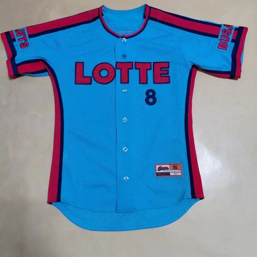 [BUNJANG] Lotte Giants Jeon Jun-woo Smurf Professional Jersey Size 90 / 롯데자이언츠 전준우 스머프 프로페셔널 유니폼 90사이즈 팝니다