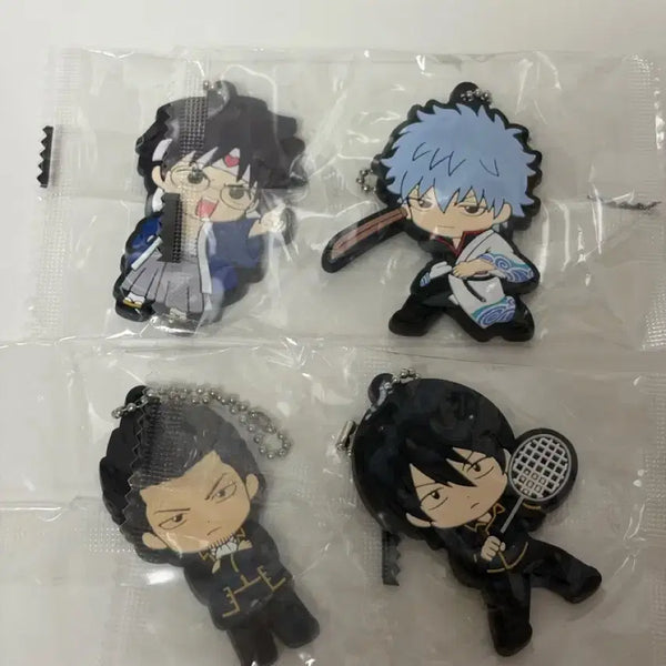 [BUNJANG] Gintama Rubber Strap Bundle Set / 은혼 러버스트랩 일괄
