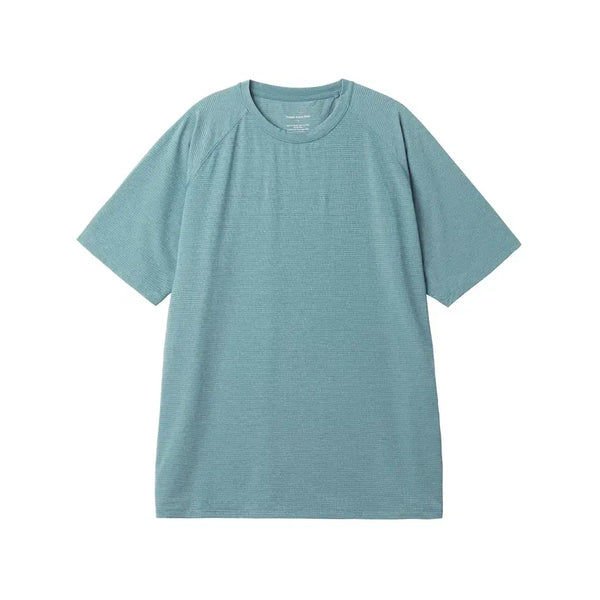 [BUNJANG] Steady Everywhere Active Short Sleeve T-Shirt (Turquoise) / 스테디 에브리웨어 액티브 반팔 티셔츠