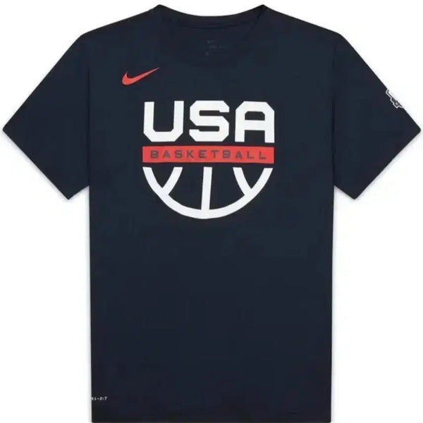 [BUNJANG] Nike USA Basketball Dry-Fit T-Shirt Navy XL / 나이키 USA 농구 반팔 티셔츠 네이비