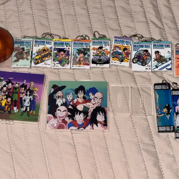 [BUNJANG] Dragon Ball Bundle Set Acrylic Stands, Keychains, and Dragon Balls / 드래곤볼 굿즈 일괄