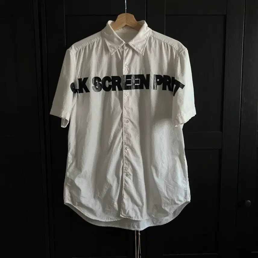 [BUNJANG] Comme des Garçons Ganryu AD 2012 Print Shirt / Comme des Garcons Ganryu print shirt