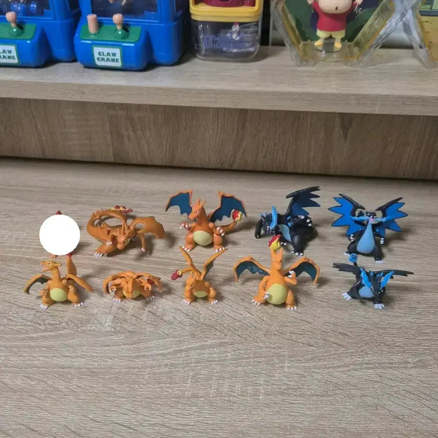 [BUNJANG] Pokemon Moncolle Figure Mega Evolution Set - Charizard / 포켓몬 피규어 몬코레 입체도감 리자몽 메가진화세트