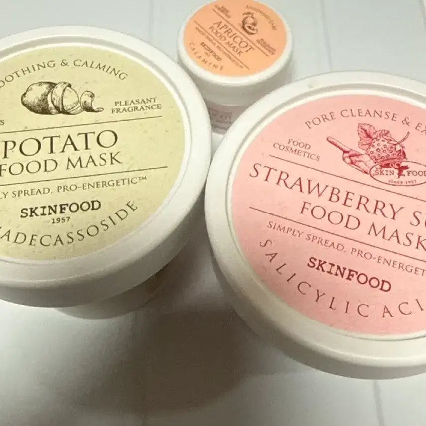 [BUNJANG] Skinfood Food Mask (Potato, Strawberry, Apricot) / 스킨푸드 푸드마스크 감자 딸기 살구