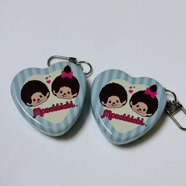 [BUNJANG] Monchhichi Tin Case Keychain Bundle Set / 몬치치 틴케이스 키링 일괄
