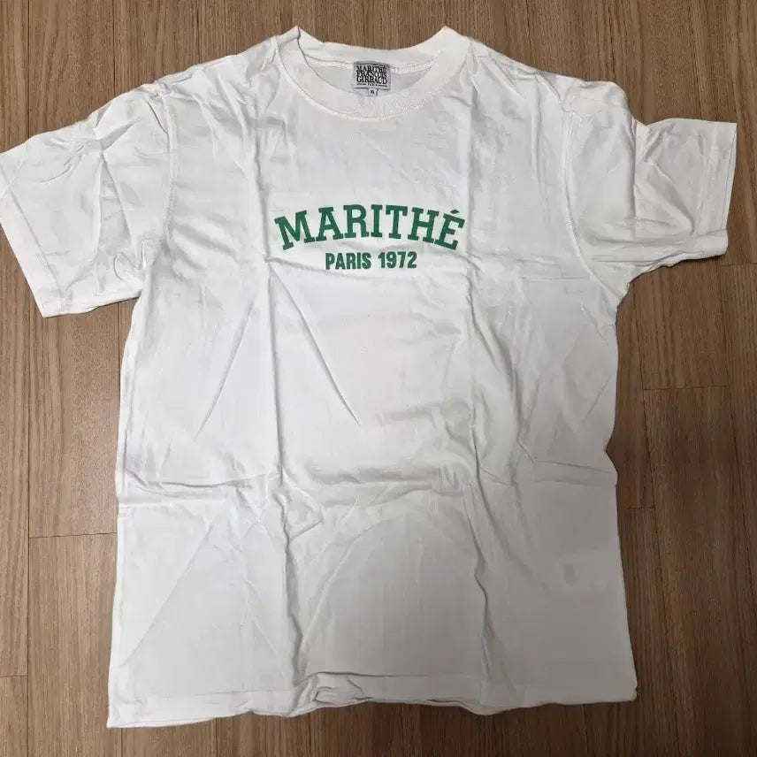 [BUNJANG] Marithé François Girbaud Regular Logo Tee White / 마리떼 프랑소와 저버 반팔티 화이트
