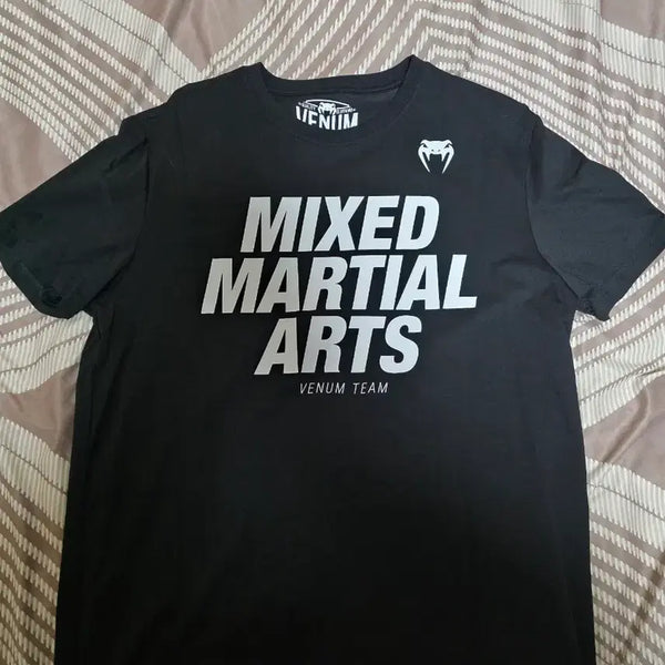 [BUNJANG] Venom MMA Logo Short Sleeve T-Shirt / 베넘 MMA 로고 반팔티셔츠