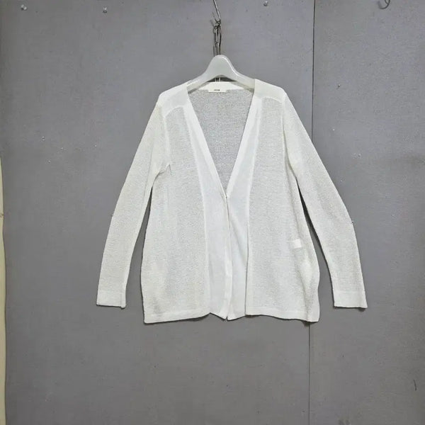 [BUNJANG] SYSTEM Linen Blend Transitional Cardigan FF / 시스템 린넨함유 간절기 가디건 FF  n7211