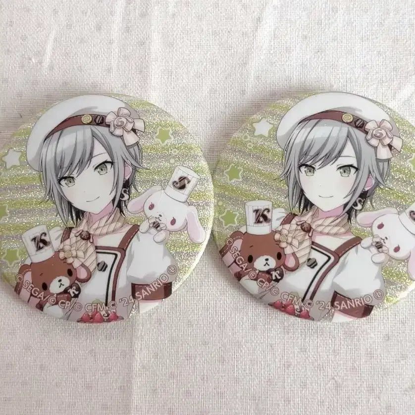 [BUNJANG] Hinomori Shiho Sanrio Collaboration Can Badge Bundle Set / 프세카 히노모리 시호 산리오 콜라보 캔뱃지 일괄